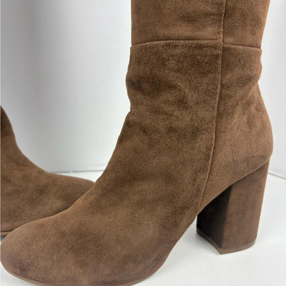 Kenneth Cole Carrah Women’s Brown Suede Over the Knee Boots Size 8M